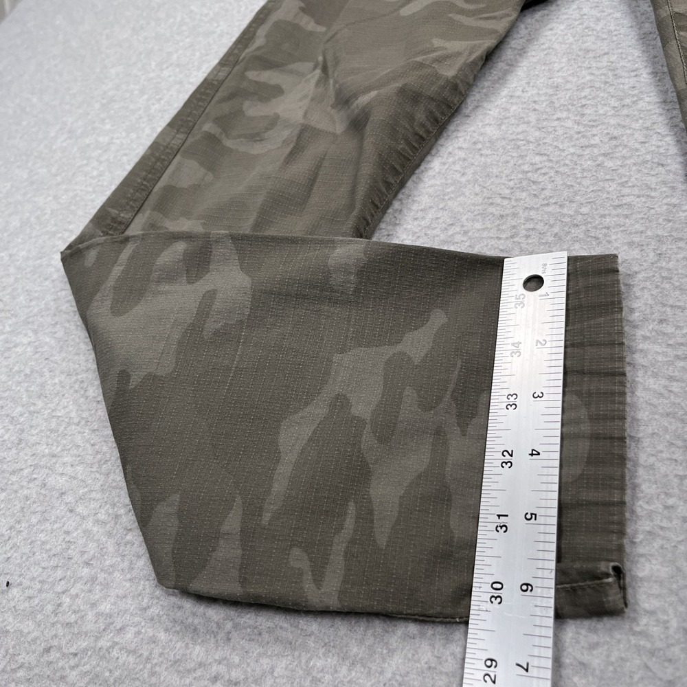 Vuori Ripstop Pant Womens Small Green Camo Drawstring Athletic Jogger Climber - Picture 6 of 12